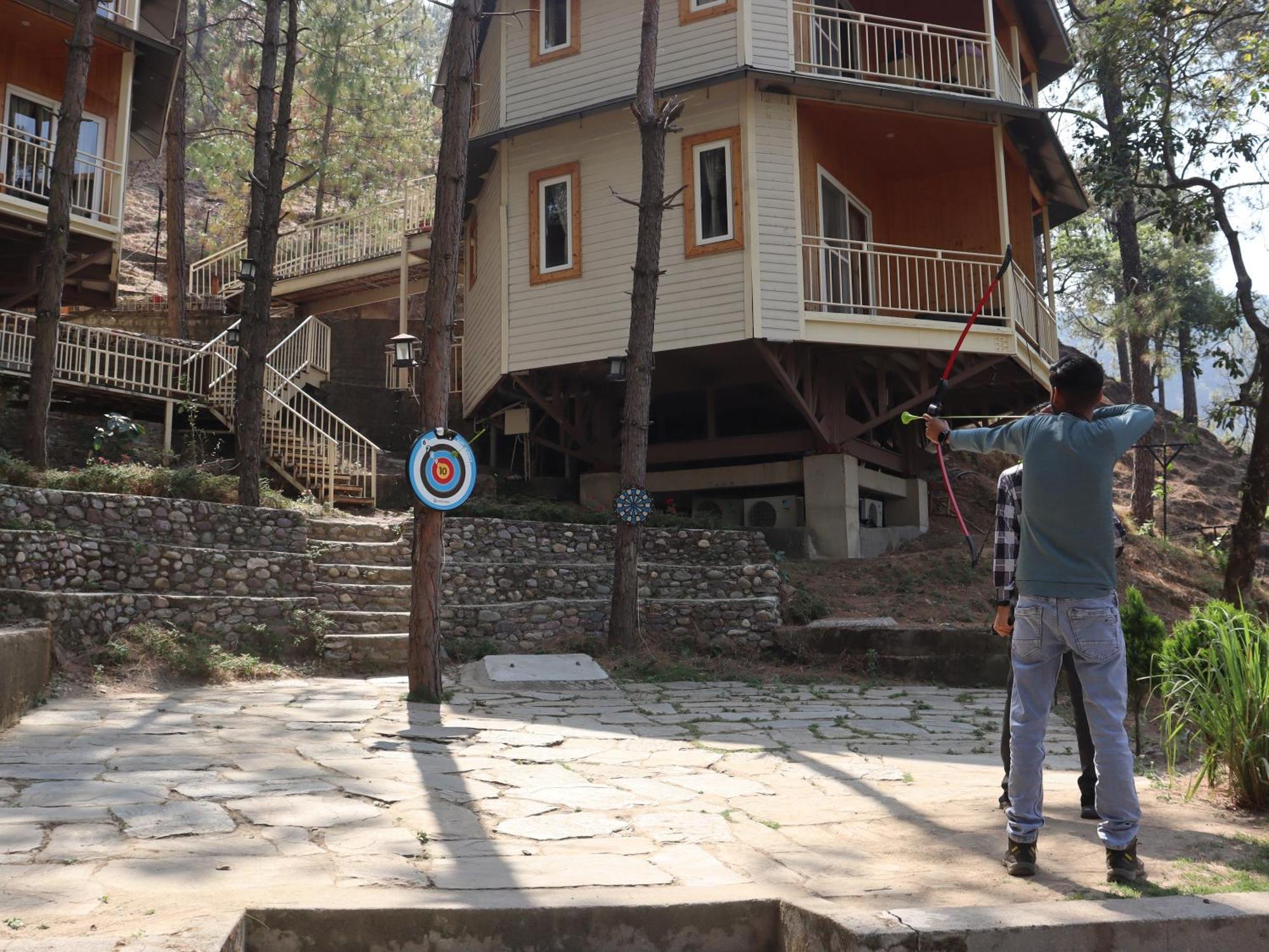 The Woods Retreat Hotel Lansdowne Luaran gambar
